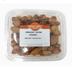 ORGANIC DATES THOORY 1LB 